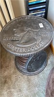 Coin table with coin slot