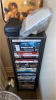 DVD Movies in stand, Remote covers and Angel