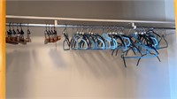 Hangers, shoe racks in Closet