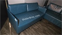 Teal Couch Approx 50" Long