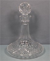 Waterford Lismore Crystal Ships Decanter