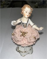 GERMANY LADY DANCING FIGURINE