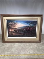 Terry Redlin signed and numbered print called