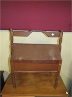 Sewing Stand w/Contents