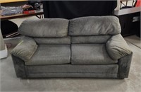 Grey Loveseat - Measures 36"x74"x34"