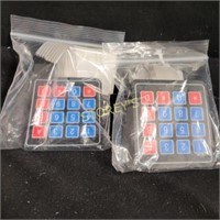 New in package 2 Touch  number pads