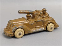 Vintage Die Cast Toy Military Car