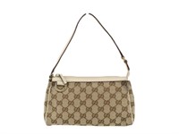 GUCCI GG Mini Canvas Shoulder Bag