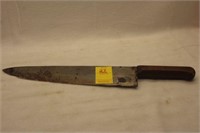 Vintage Carbon Steel Butcher/Bowie Knife