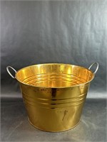 Brass Colored Beverage Tub