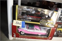Die Cast Cars '65 Mustand & '55 Ford