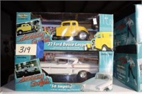 Die Cast Cars '32 Ford and '58 Impala