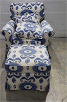 Occasional Chair w/ Ottoman W8A
