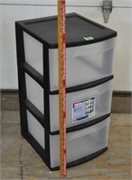 Sterilite 3-drawer storage