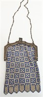 Whiting & Davis Enameled Metal Mesh Mini Purse