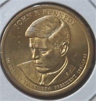 Rare uncirculated John f. Kennedy, US