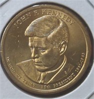 Rare uncirculated John f. Kennedy, US