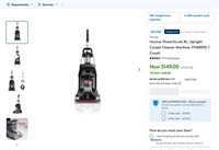 C1780  Hoover Carpet Cleaner FH68010