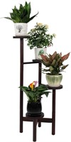 *NEW Indoor 4 Tier Plant Stand, Brown