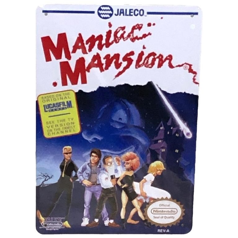 Maniac Mansion Cover 8x12, come in protective