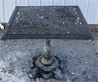 Outdoor Cast Iron Table