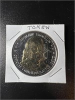 Benjamin Franklin Commemorative Double Eagle Coin