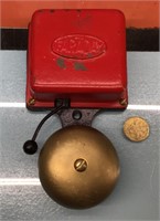 Vtg. Faraday fire alarm bell
