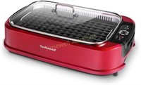 Techwood Indoor Smokeless Grill - 1500W - Red