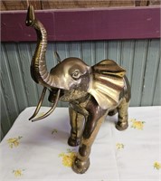 Brass Elephant Figure