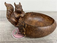 Cute little squirrel nut bowl