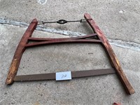 OLD ANTIQUE WOOD BUCK BOW SAW