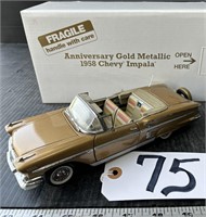 Die Cast Danbury Mint '58 Anniversary Chevy Impala