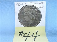 1926s Peace Silver Dollar VF-20