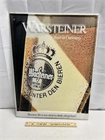 Warsteiner Beer Tin Sign