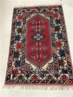 Hand-Knotted Rug