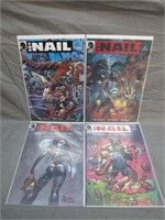 4 Assorted "The Nail" Comics