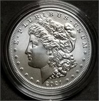 2021-P Morgan Silver Dollar BU Mint in Box