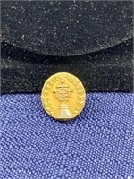 10k gold fill service pin