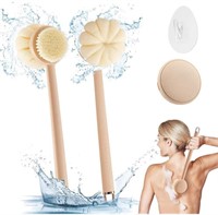 SORFTIN, 3 IN 1 SHOWER BRUSH / BACK SCRUBBER WITH