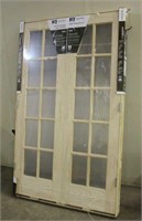 Pine French Doors, Approx 48"x80"