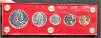 1956 Proof Set In Capitol Holder