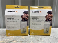 2- Medela Breast Milk Storage Bags