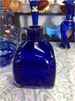 Cobalt blue short jug