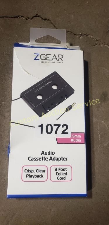 AUDIO CASSETTE ADAPTER