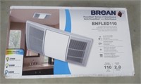 Broan model BHFLED110 110CFM ventilation fan with