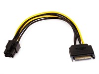 Monoprice SATA Cable - 0.67 Feet - Black | SATA 15