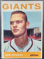 1964 Topps Bob Hendley #189 SF Giants