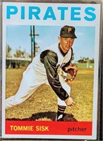 1964 Topps Tommie Sisk #224 Pittsburgh Pirates