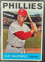 1964 Topps Clay Dalrymple #191 Philadelphia Phille