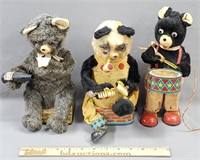 Vintage Battery Operated Bears Batt-Op